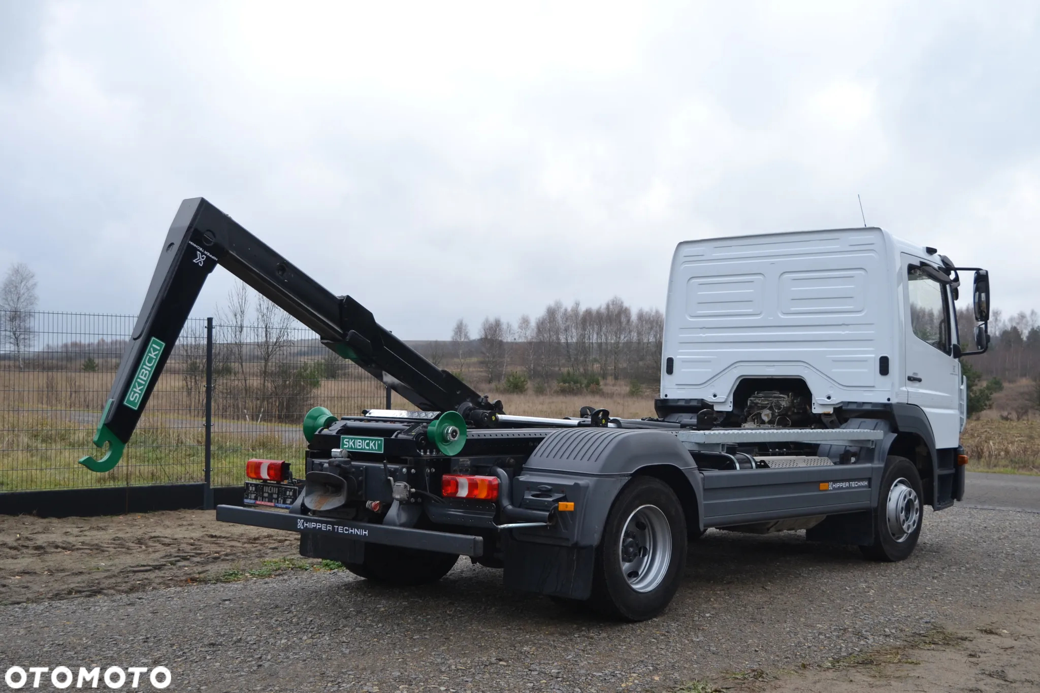 Mercedes-Benz Atego 1224 Nowe urządzenie hakowe SKIBICKI Hakowiec Meiller HYVA Palfinger - 5