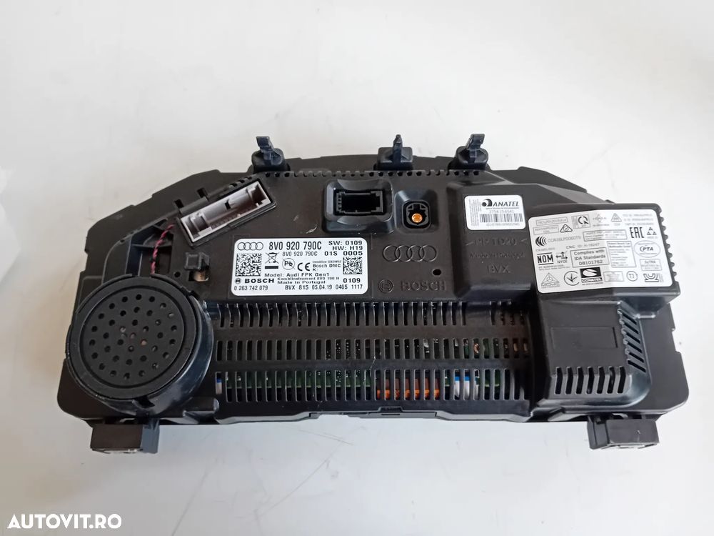 Ceasuri Bord Digitale Ceas Bord Virtual Audi A3 8V Cod 8V0920790C - 6