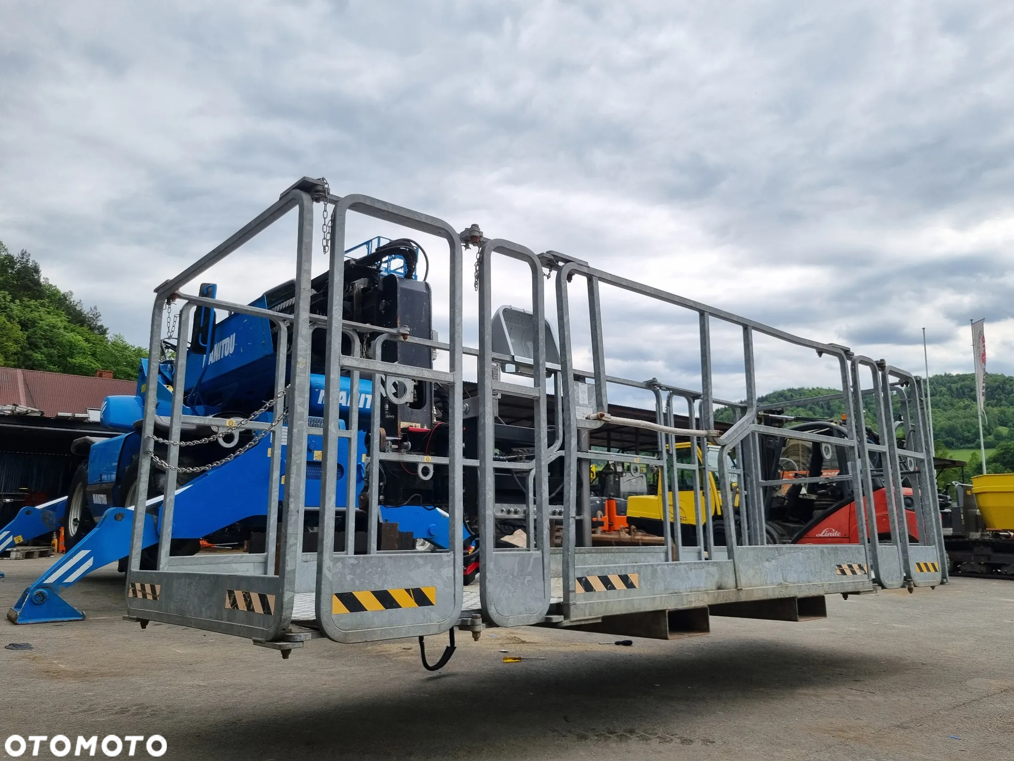 Manitou Ładowarka teleskopowa 18 metrów MRT1840 EASY-ST3B Kosz (Pilot 2 funkcje) Wciągarka Łyżka Widły z Norwegii Jak Nowa 2015r 4100mtg - 40