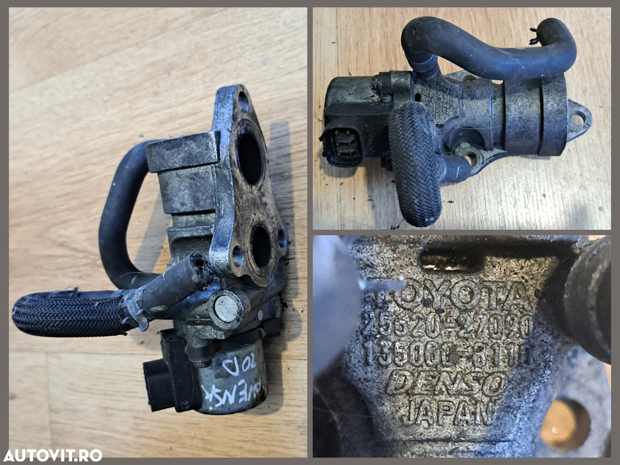 Toyota Avensis, Rav4, Corolla diesel motorina 2.0d d-4d Corp clapeta acceleratie, Rampa injectoare, Calculator motor pompa injectie, Pompa vacuum, ,EGR electric - 7