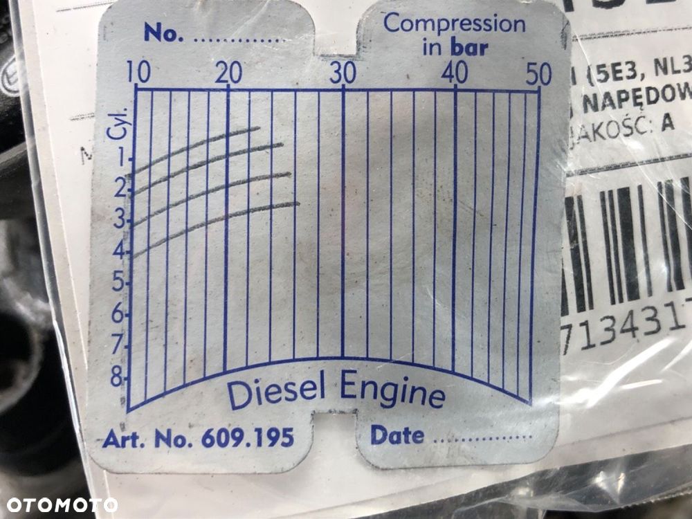 SILNIK  SKODA OCTAVIA III (5E3, NL3, NR3) 2012 - 2022 1.6 TDI 85 kW [115 KM] olej napędowy 2017 - - 6