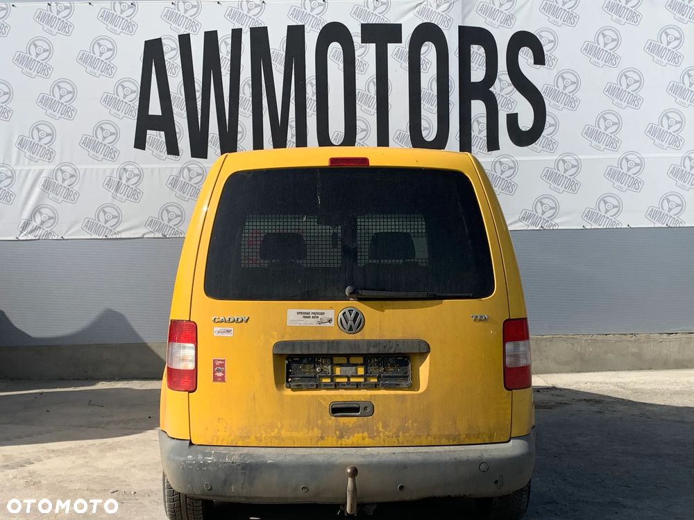 VOLKSWAGEN CADDY 2006 *SAMOCHÓD NA CZĘŚCI* 4358  MASKA, LAMPA, DRZWI, LUSTERKO, ZDERZAK, GRILL, BŁOTNIK, KLAPA, BELKA, DESKA, FOTELE, KANAPA, ĆWIARTKA KIEROWNICA, TARCZE, ZACISKI, ZAWIESZENIE, KOMPLETNY PRZÓD, KOMPLETNY TYŁ, LICZNIK, ZEGARY, PRAWE LEWE PRZÓD TYŁ - 4