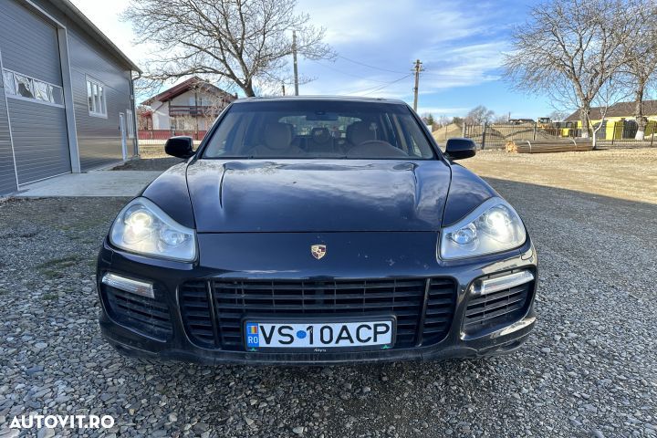 Ornament exterior parbriz dreapta Porsche Cayenne 957 [facelift] [200 - 2