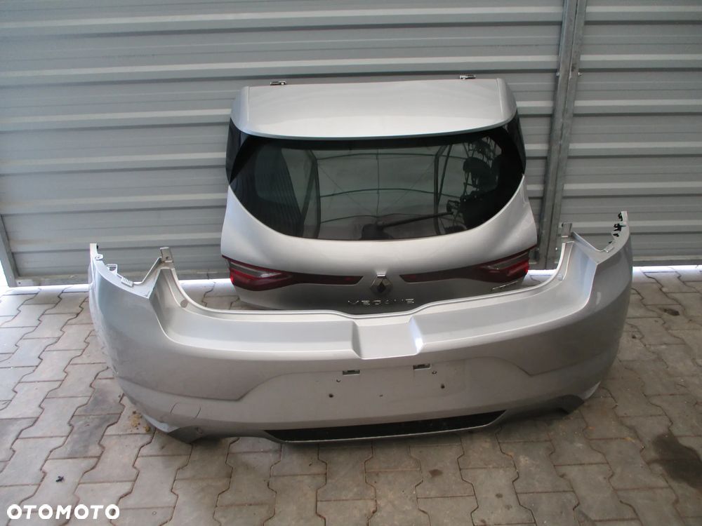 Renault Megane IV HB ZDERZAK TYLNY GT LINE TED69 D69 srebrny - 4