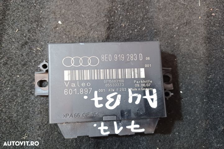 Modul senzori parcare 8E0919283D 8E0919283D Audi A4 B7 [2004 - 2008] - 3