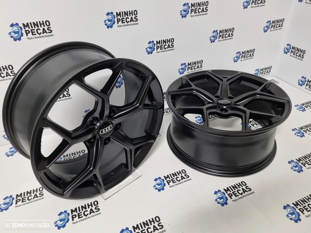 Jantes Audi RS4 B9 8W em 18 Satin Black (5x112) - 6