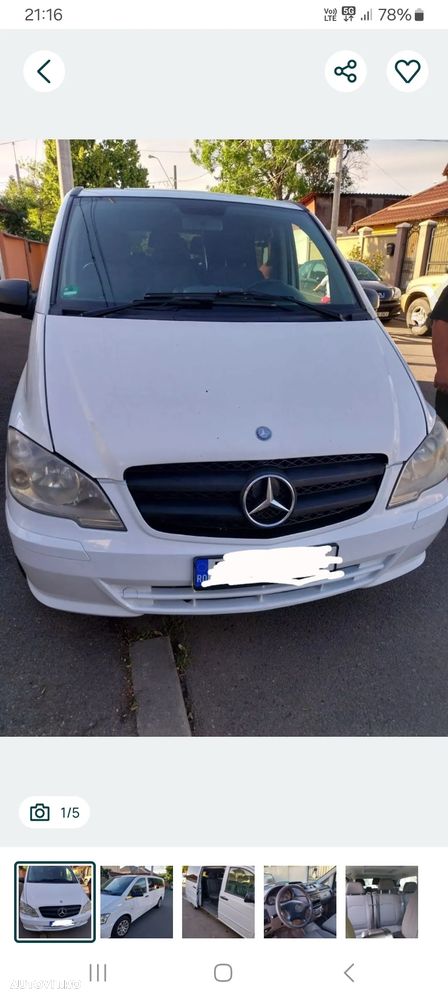 Mercedes-Benz Vito Extralang Mixto - 1