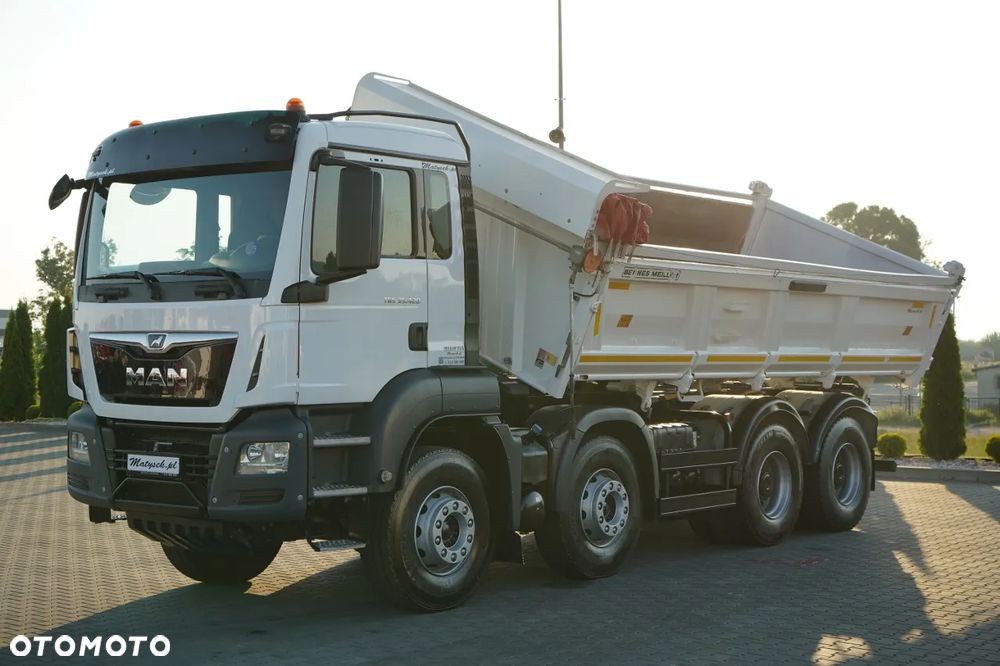 MAN TGS 35.420 / 8X4 / WYWROTKA 2 STR. / HYDROBURTA / BORDMATIC / AUTOMAT - 10
