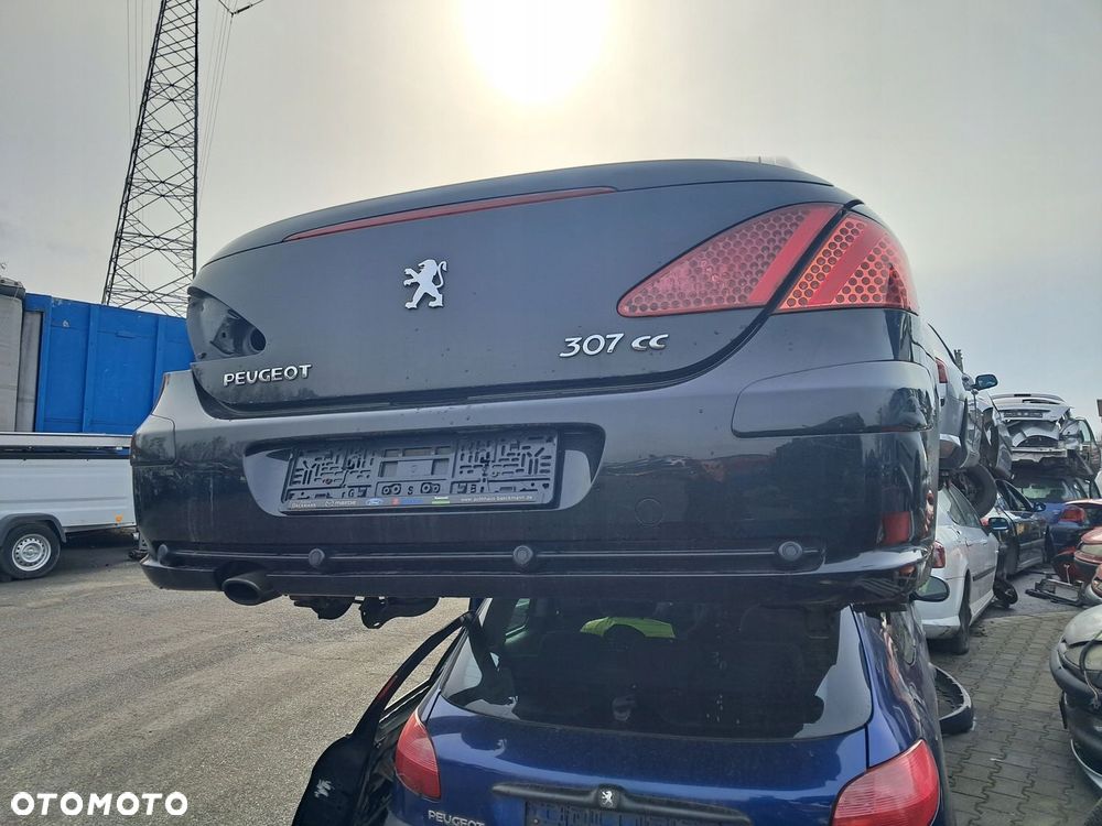 Peugeot 307 CC Cabrio zderzak tył PDC EXLD - 1