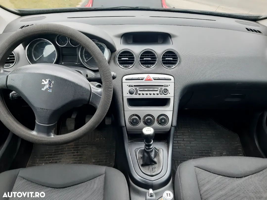 Plansa bord cu airbag pasager PEUGEOT 308 fabr. 2008 ----- - 1