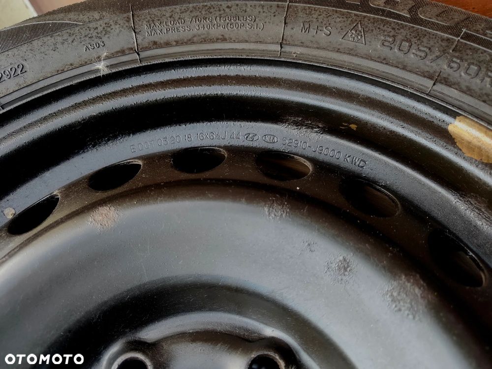 5x114,3 5x114 Felgi Stalowe stal 16 Koła Wielosezonowe Całoroczne MAZDA 3 5 6 KIA CEED OPTIMA SOUL VENGA FORTE CARENS HYUNDAI IX20 I30 I40 KONA ELANTRA MITSUBISHI LANCER 5mm 22r. Legnica ALU-RAD 205/60 - 4