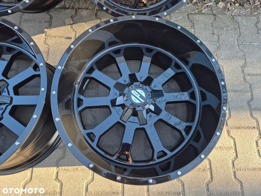 4x 12x22 ET - 24 6x135  6x139,7 Nowy komplet felg aluminiowych Dodge ,Ford , Ram - 3