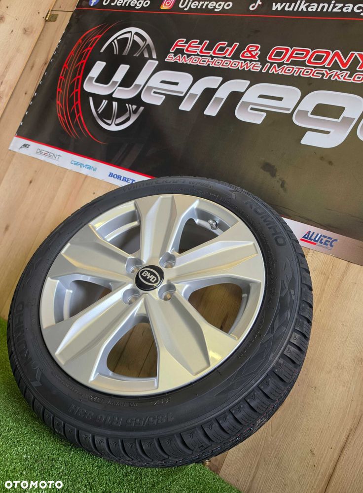 Koła zimowe BYD DOLPHIN SURF 16x4x100 - Kumho WinterCraft WP52+ 185/55/R16 + TPMS - 7
