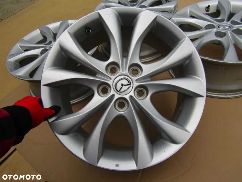 4x Felgi 17 Mazda 3 5 6 Premacy / 7j 5x114,3 ET52,5 + czujniki TPMS - 13