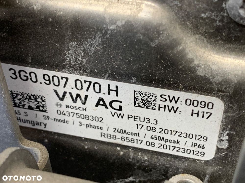 INWERTER FALOWNIK  SKODA SUPERB III Kombi (3V5) 2015 - 2022 1.4 TSI iV 160 kW [218 KM] Hybryda - 5