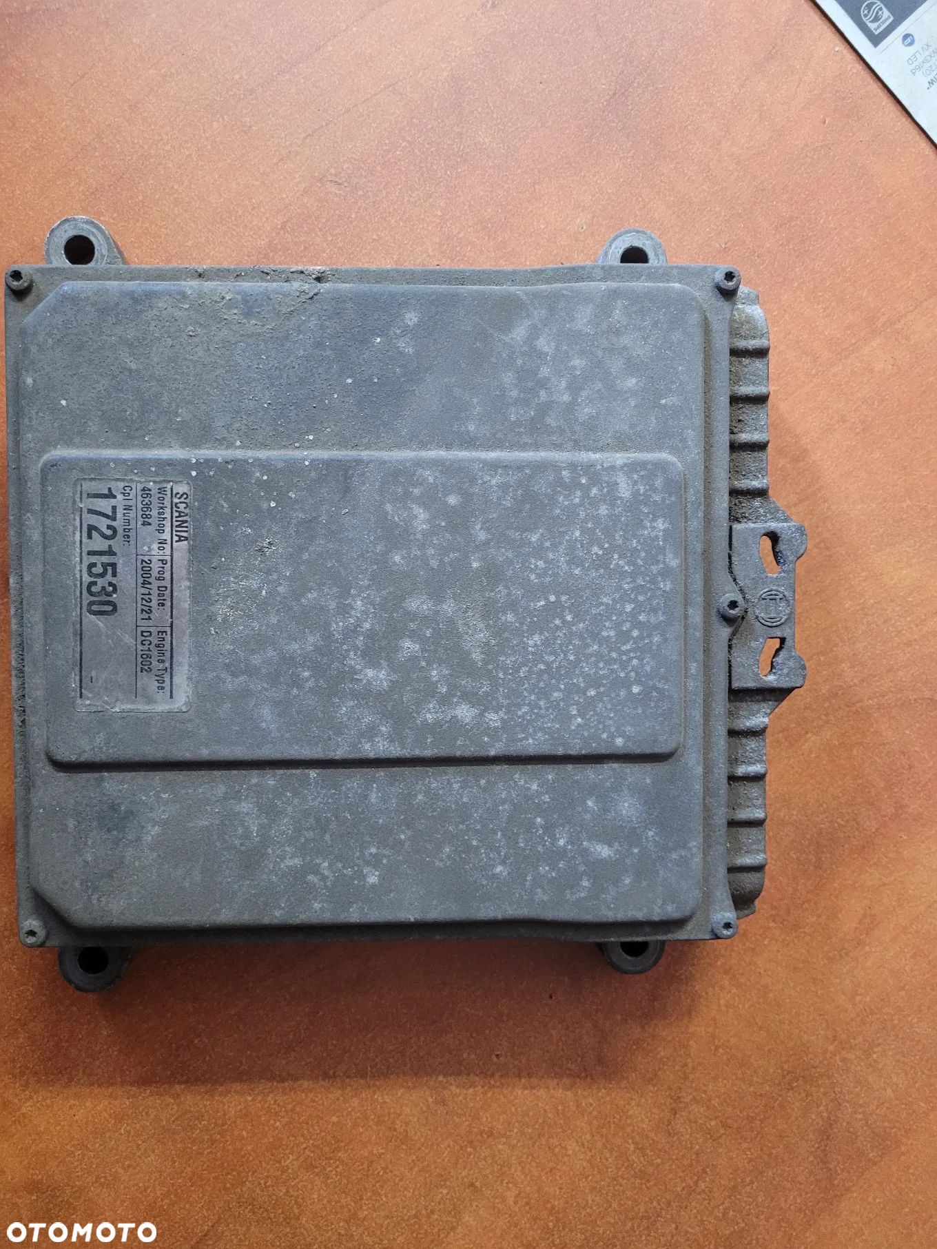 Sterownik Edc SCANIA 1721530 - 2