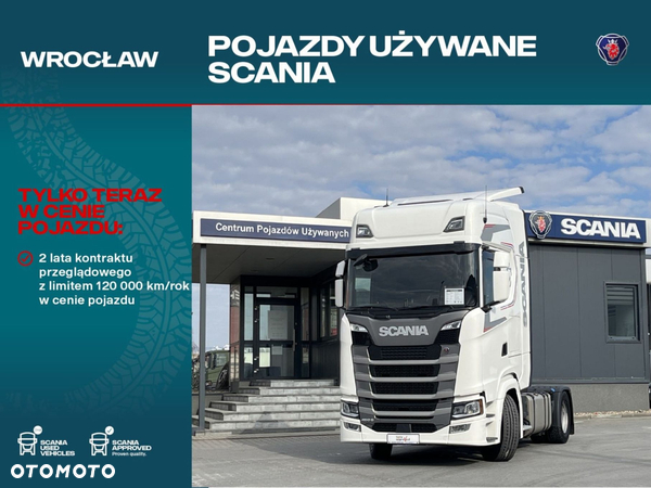 Scania S 450 A4x2NA Nowe opony przód i tył Tachograf
