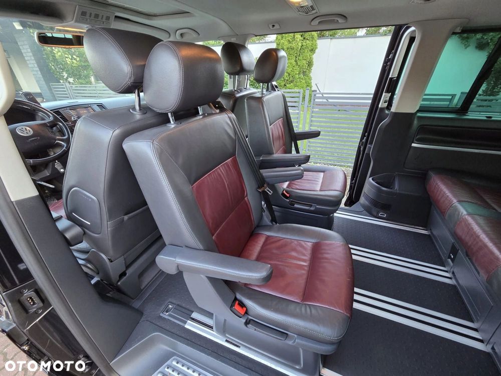 VW T5 T6 MULTIVAN HIGHLINE tapicerka szyny podłoga fotel 2drzwi SKÓRA - 10