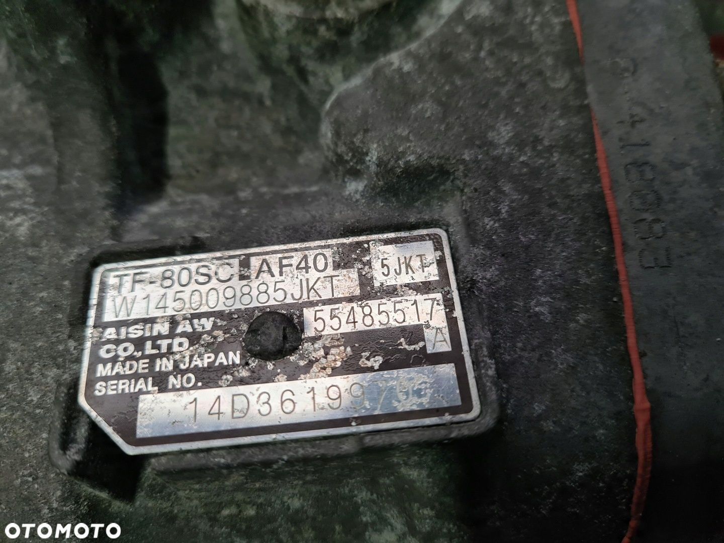 SKRZYNIA BIEGÓW AUTOMATYCZNA OPEL MERIVA B 1.4 TURBO - 6