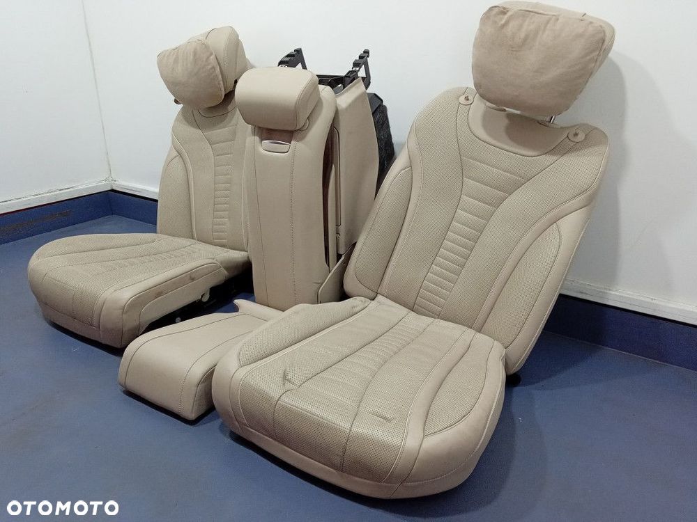 MERCEDES S KLASA W222 LONG FOTELE TYŁ TYLNE KOMFORTOWE NAPPA - 8