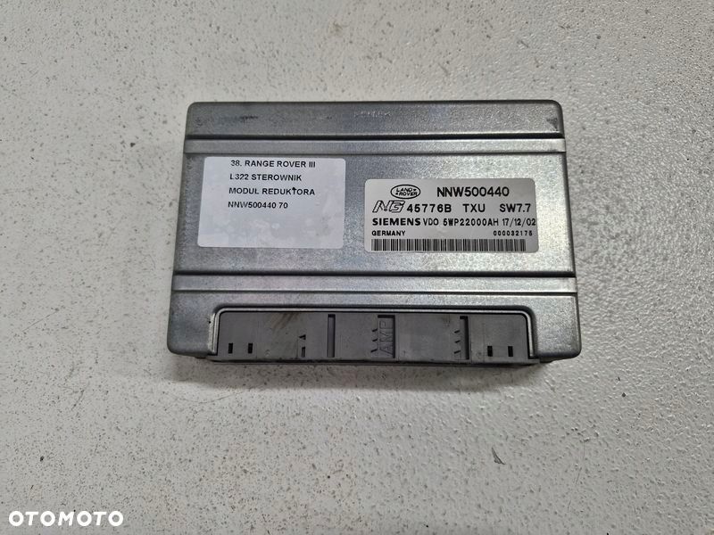 RANGE ROVER L322 STEROWNIK MODUŁ REDUKTORA NNW500440 - 1