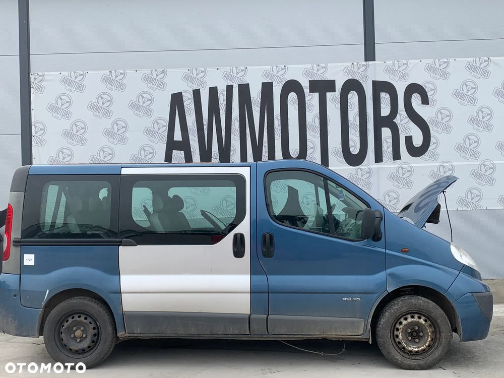 NISSAN PRIMASTAR 2008 *SAMOCHÓD NA CZĘŚCI* 4722 MASKA, LAMPA, DRZWI, LUSTERKO, ZDERZAK, GRILL, BŁOTNIK, KLAPA, BELKA, DESKA, FOTELE, KANAPA, ĆWIARTKA KIEROWNICA, TARCZE, ZACISKI, ZAWIESZENIE, KOMPLETNY PRZÓD, KOMPLETNY TYŁ, LICZNIK, ZEGARY, PRAWE LEWE PRZÓD TYŁ - 3
