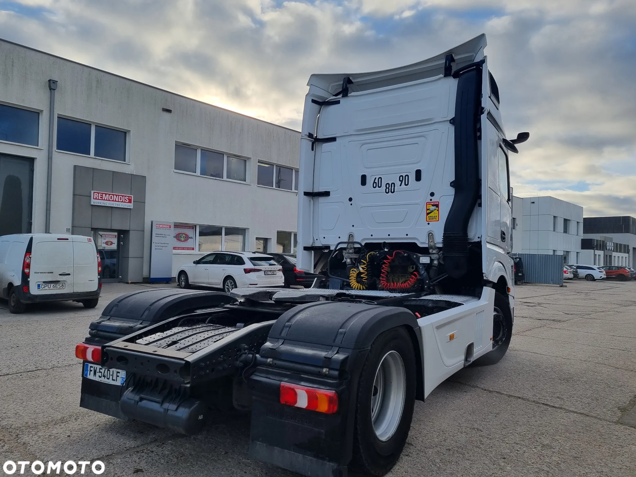 Mercedes-Benz MB. ACTROS 1845. MP-5 STANDARD WAGA-7638KG. - 6