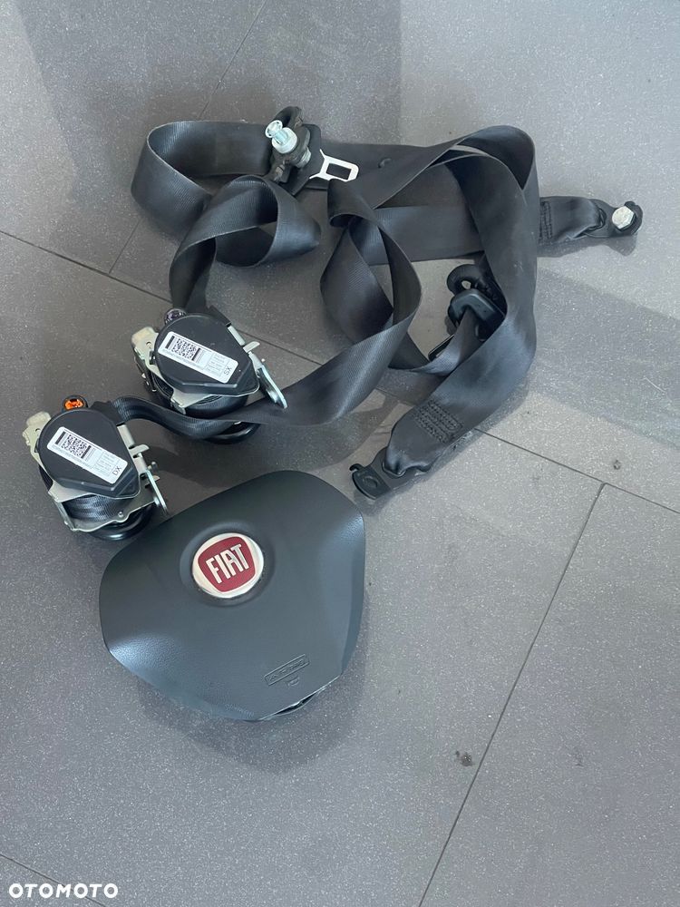 FIAT FIORINO QUBO AIRBAG PODUSZKA PASY ORYGINAŁ