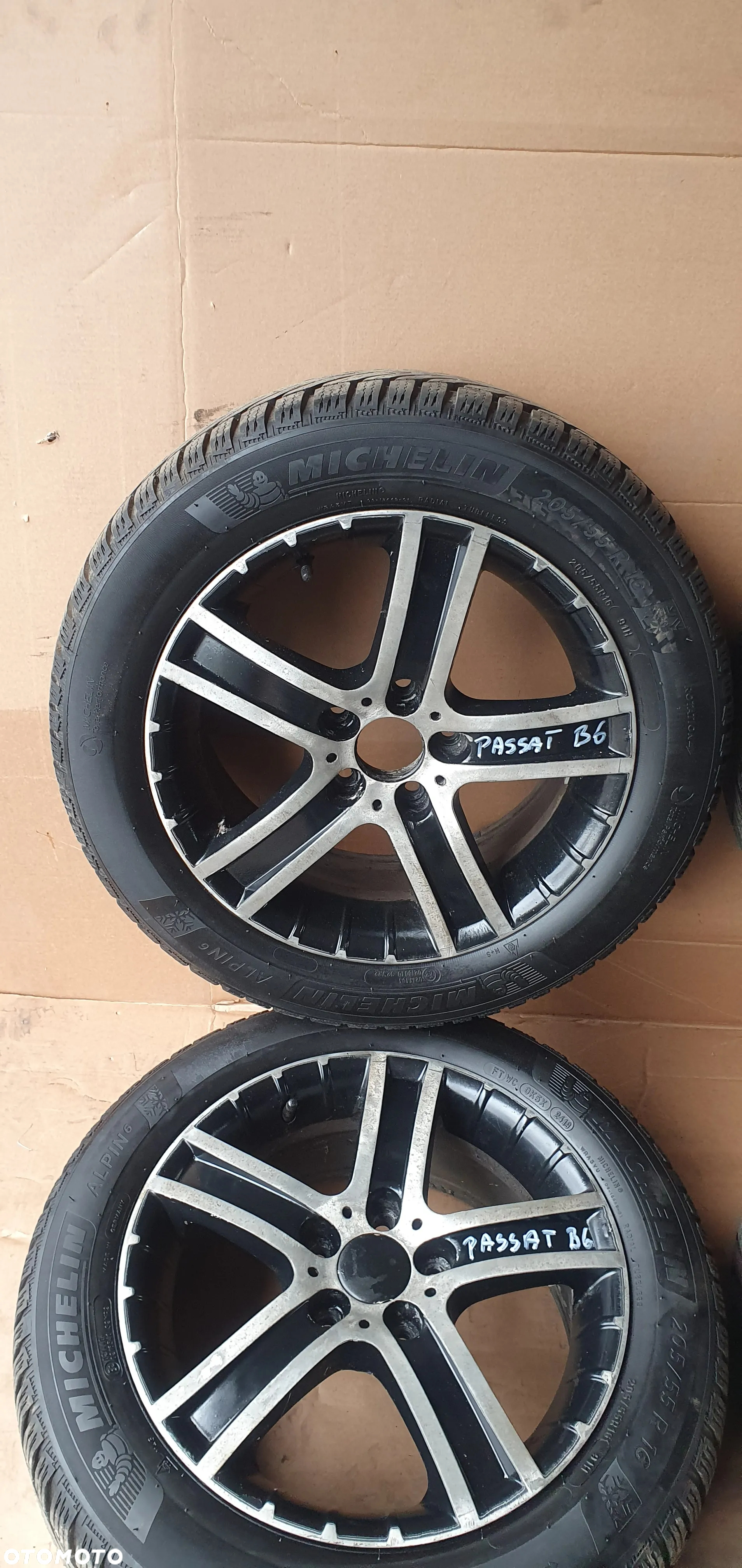 Alufelgi felgi aluminiowe z oponami VW Passat B6 5x112 205/55 R16 7J ET46 - 7