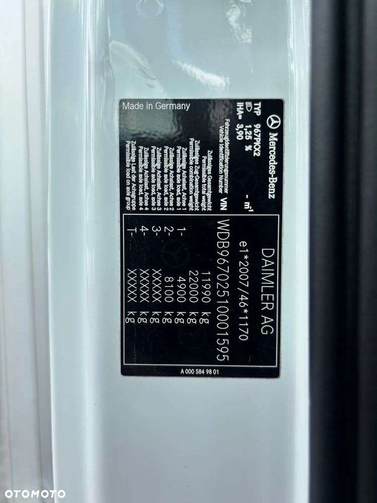 Mercedes-Benz ATEGO 1221,1523,1518,,1218,,1223 CHLODNIA - 9