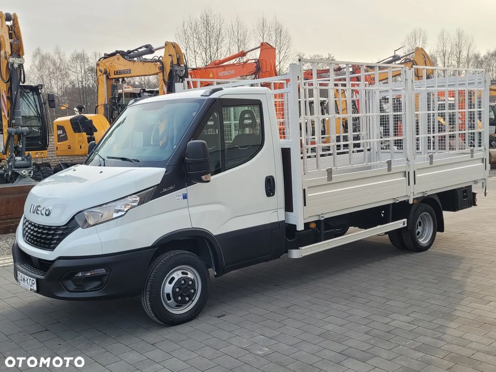 Iveco 35C14 / skrzyniowy z siatką / 48.000km / jak NOWY / - 3