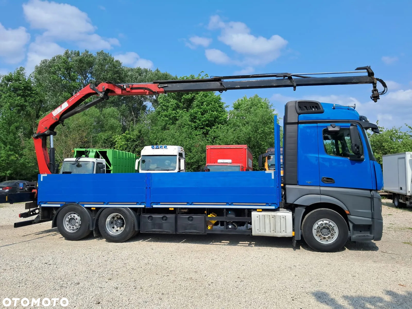Mercedes-Benz ACTROS 2543 6X2 + HMF 1820 - 4