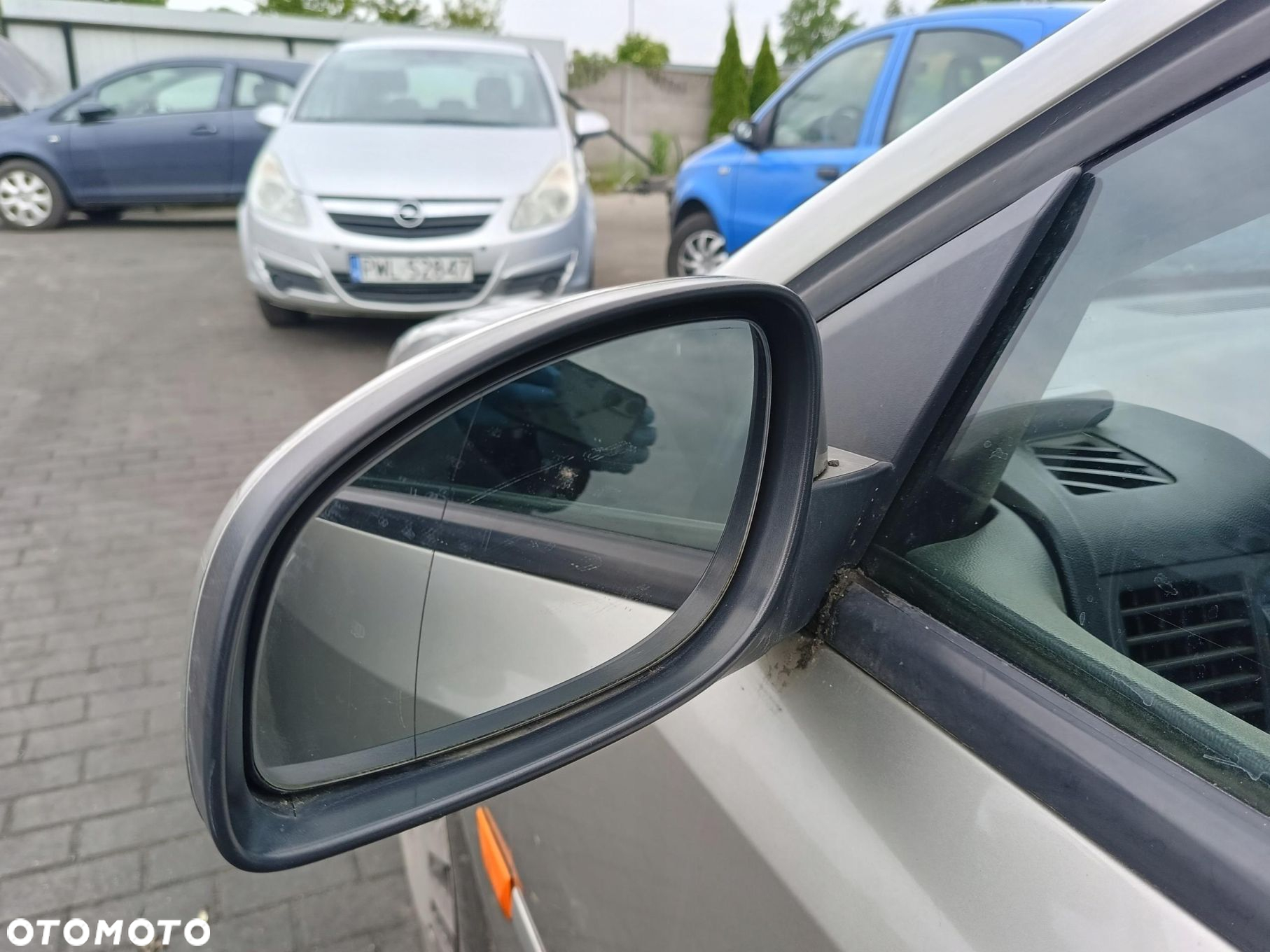 Opel Vectra C 02-06 LUSTERKO LEWE elektryczne kod lakieru Z158 - 3