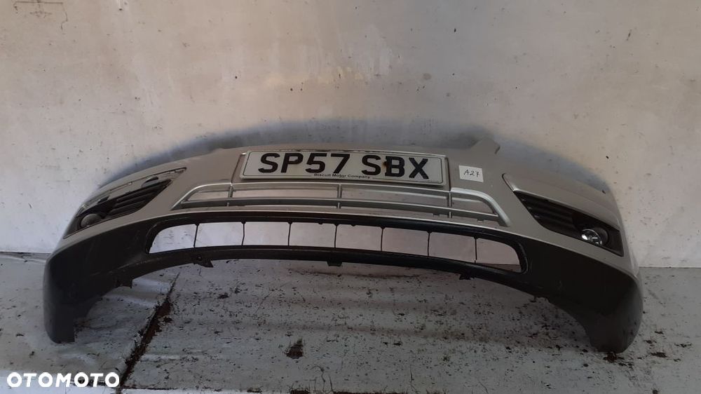 + ZDERZAK PRZÓD PRZEDNI DO FORD FOCUS MK2 II HALOGENY 03 SREBRNY - 1