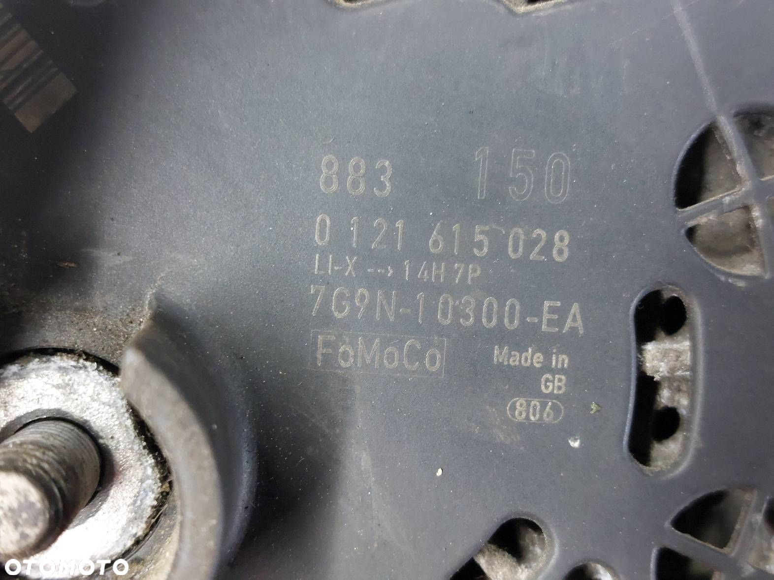 ALTERNATOR FORD MONDEO MK4 2.0 TDCI 7G9N-10300-EA - 5