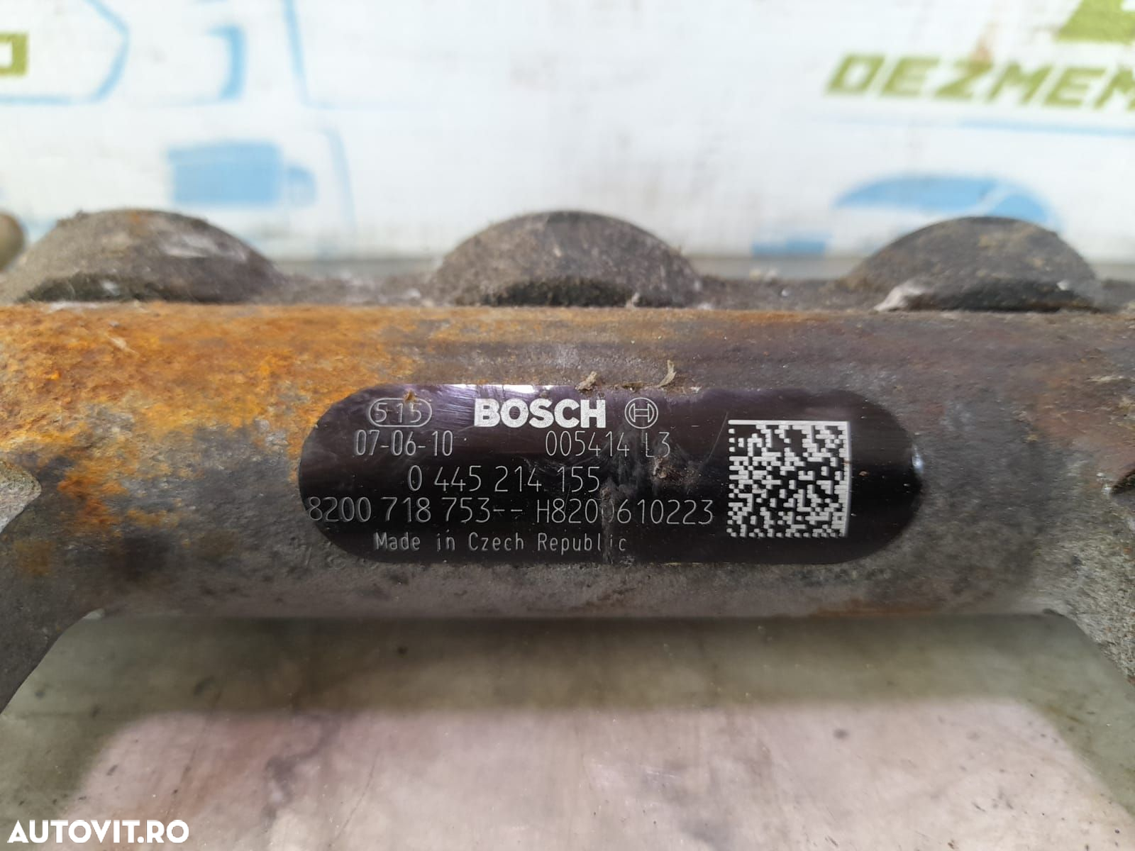Rampa injectoare h820610223 0445214155 2.0 dci M9R Renault Trafic 2 [ - 3