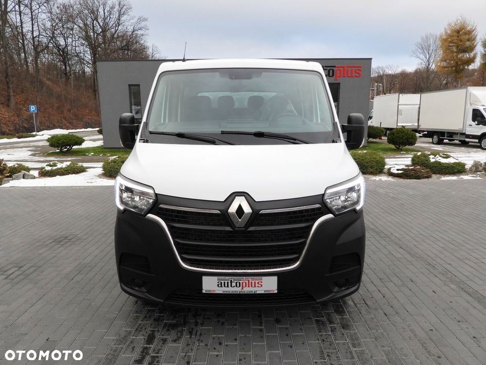 Renault MASTER WYWROTKA PODWÓJNA KABINA DOKA 6 MIEJSC TEMPOMAT LEDY BLIŹNIACZE KOŁA KLIMATYZACJA  145KM - 6