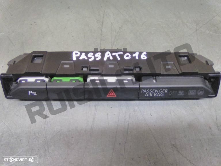 Comando / Botão 4 Piscas  Vw Passat B8 Saloon (3g) [2014_2023] - 1