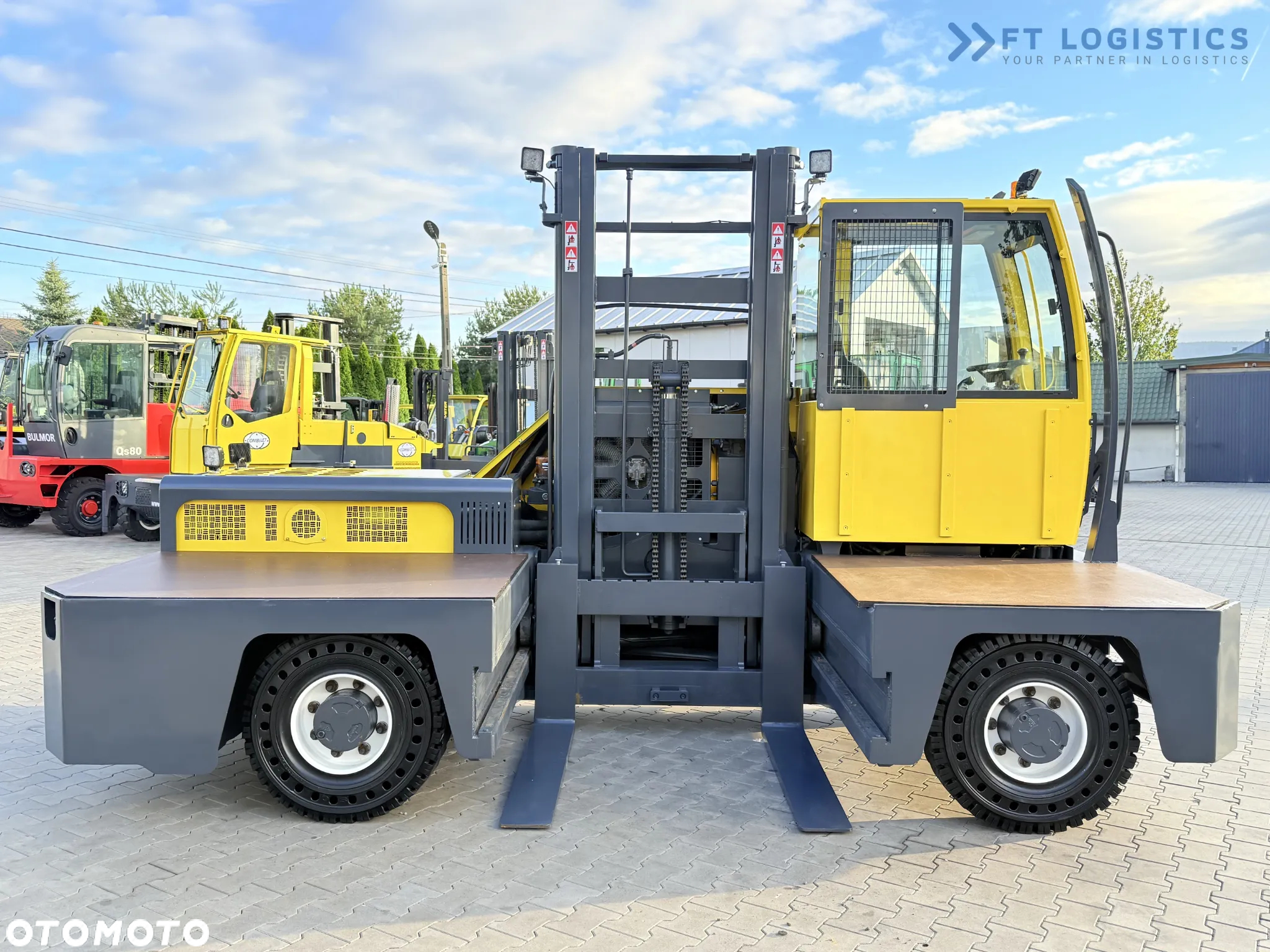 Combilift WÓZEK BOCZNY / C5000FSL / DIESEL / DUPLEX 4100MM /JEDYNE 2573 MOTOGODZIN / PEŁNA KABINA / STAN IDEALNY / NOWE OPONY / Szeroka oferta wózków czterokierunkowych i bocznych, dopasowanych do różnorodnych potrzeb i zastosowań - 6