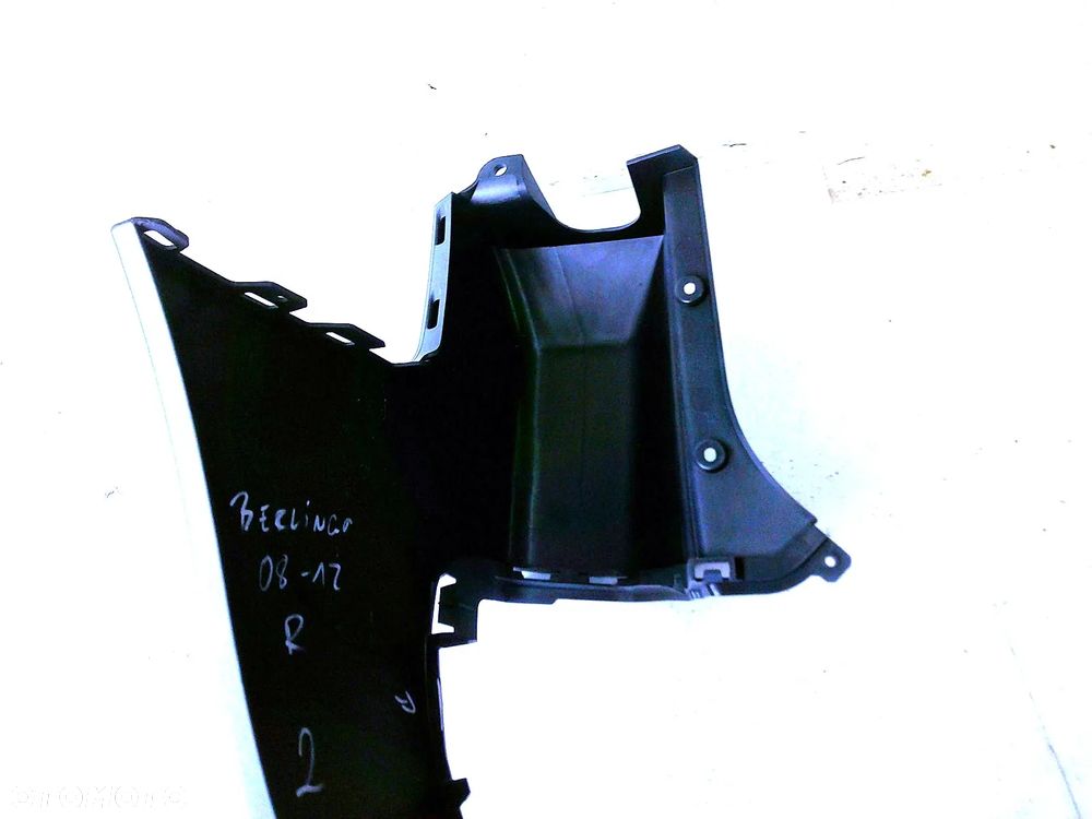 berlingo partner 08r- narożnik zderzaka tył prawy tylny - 3