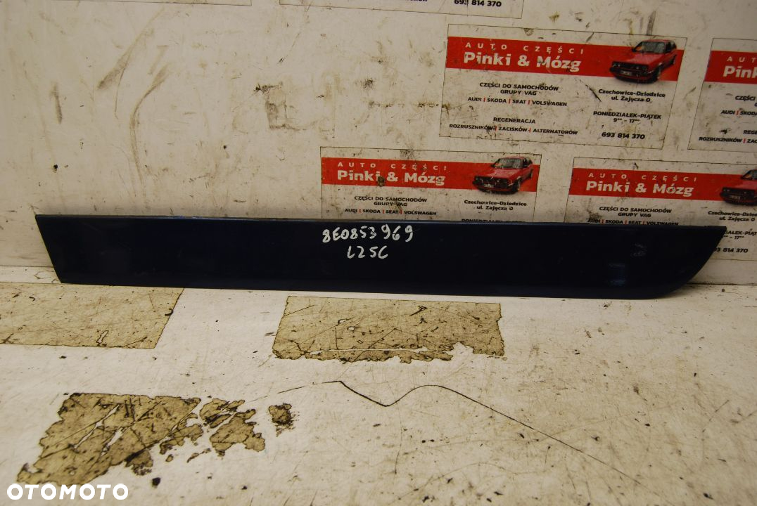 LISTWA DRZWI PRAWY LEWY TYŁ TYLNA LZ5C LY7W LY7Q 8E0853969 8E0853970 AUDI A4 B6 KOMBI - 2