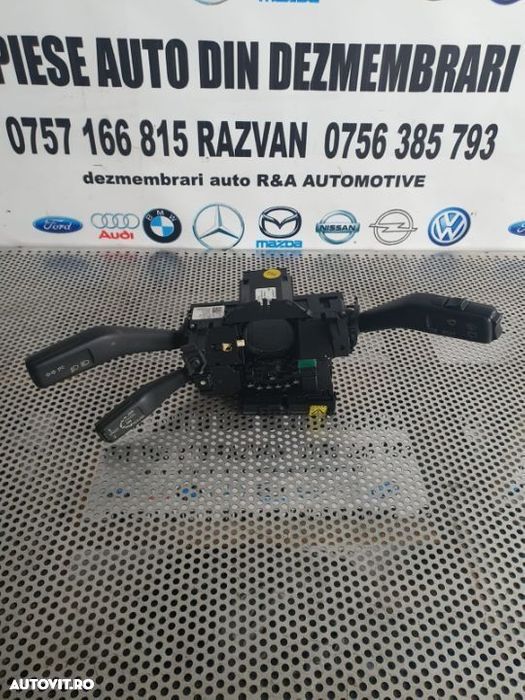 Ansamblu Spira Volan Tempomat Maneta Stergatoare Semnalizare VW Passat B6 Ansamblu Spira Volan Temp - 1