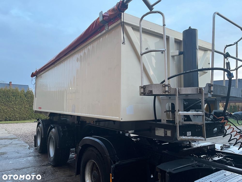 Langendorf SKA 20/26 4960kg 2 osie 38t DMC zestaw naczepa wywrotka Hardox - 2