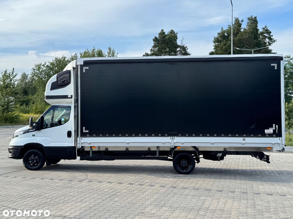 Iveco Daily 2024r ‼️50C18‼️HI-MATIC 15 Palet 6.11m // 3.0 Plandeka 2x Firanka + Dach zsuwany + drzwi z tyłu Wysokość rampowa // poduszki pneumatyczne Salon Polska DMC 3.5t - 8