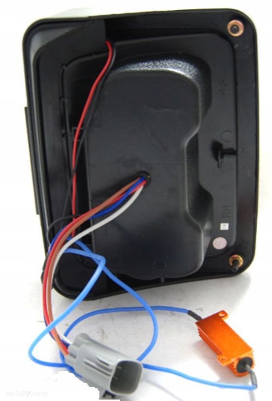 Lampy tyl kpl Full Led Diody Diodowe Tuning Smoke Jeep Wrangler JK 2006-18 - 6