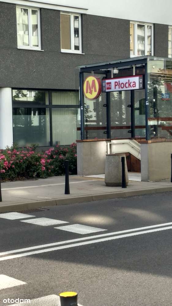 4 minuty PIESZO - METRO PŁOCKA!