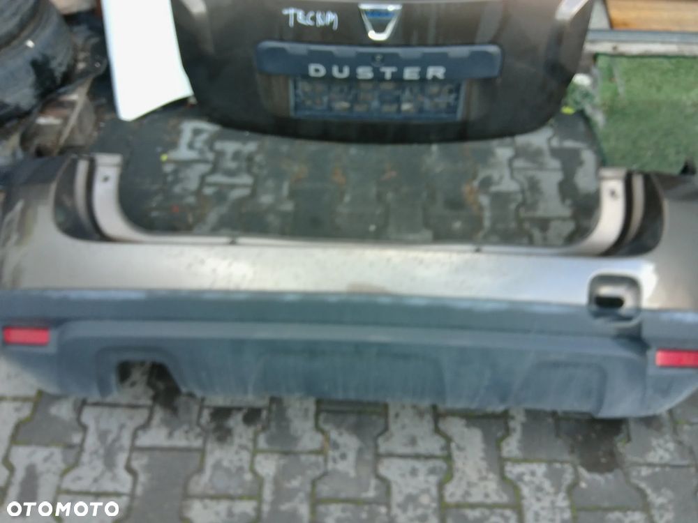 DACIA DUSTER I DO -17R ZDERZAK TYL TYLNY TECNM STAN DB KOMPLETNY ROZNE INNE CZESCI SLIZG LEWY PRAWY PYTAC