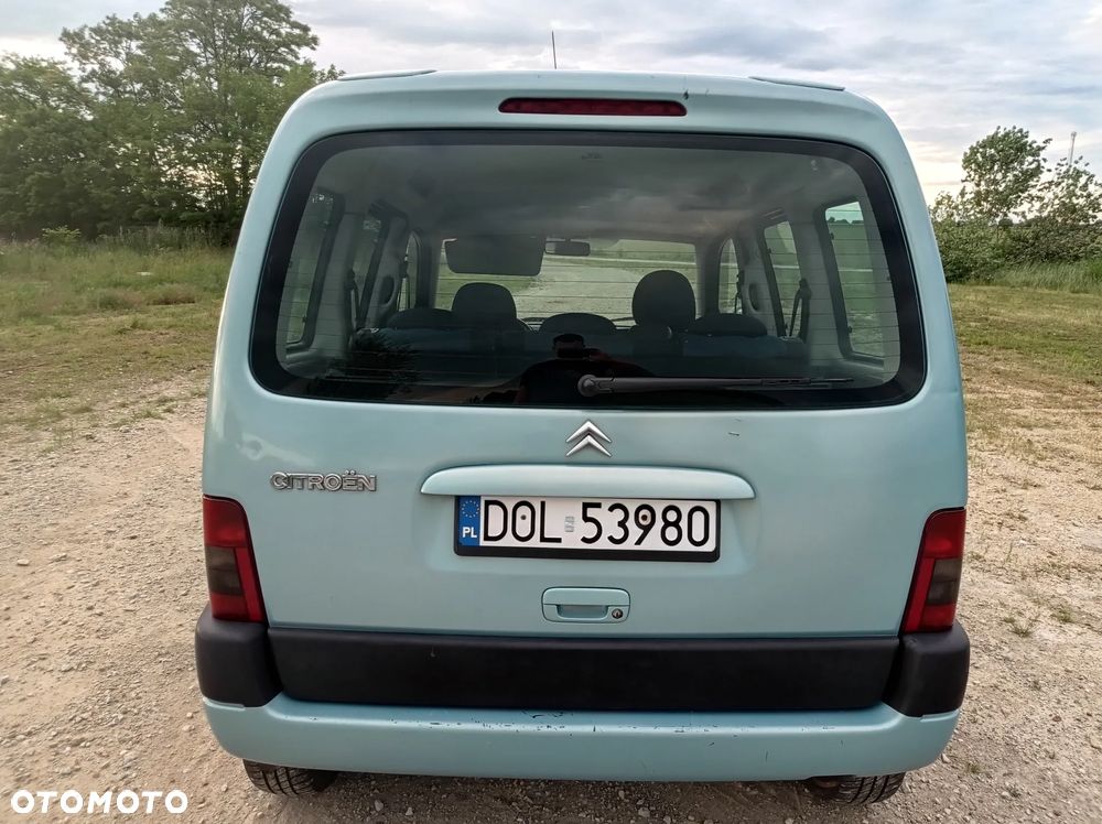 CITROEN BERLINGO MULTISPACE 5 OSOBOWY PRZESZKLONY KLIMA 1,6BENZYNA MPI PSA 109PS - 4