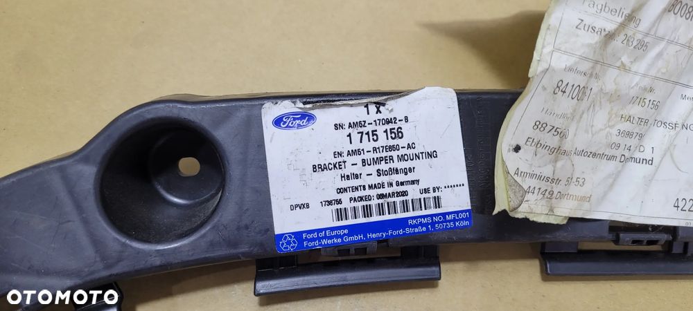 ŚLIZG MOCOWANIE ZDERZAKA PRAWY TYŁ C-MAX II 10-15 - 3