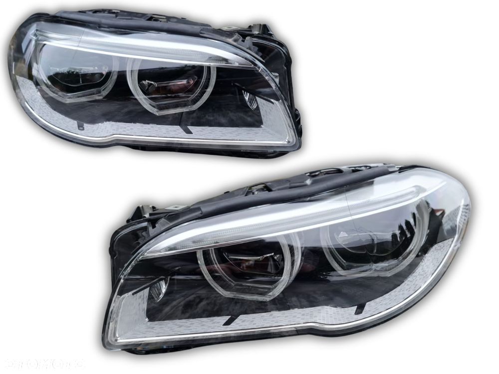 bmw 5 m5 f10 f11 lift lci lampy przód full led adaptive 7352481-08 7424146-01 - 1